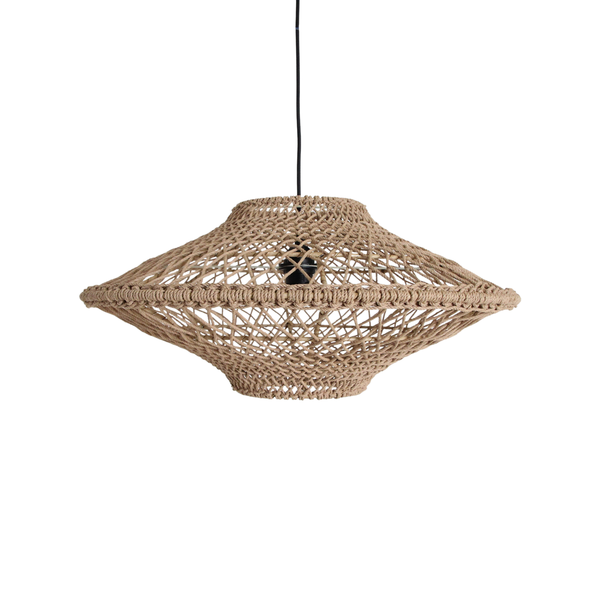Corda hanging lamp Naturel Medium