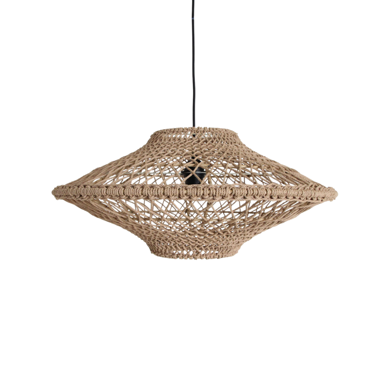 Corda Hanging Lamp Naturel Medium