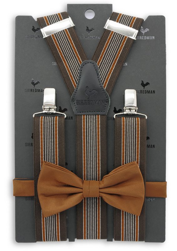 Sir Redman bretels combipack James Wyatt bruin
