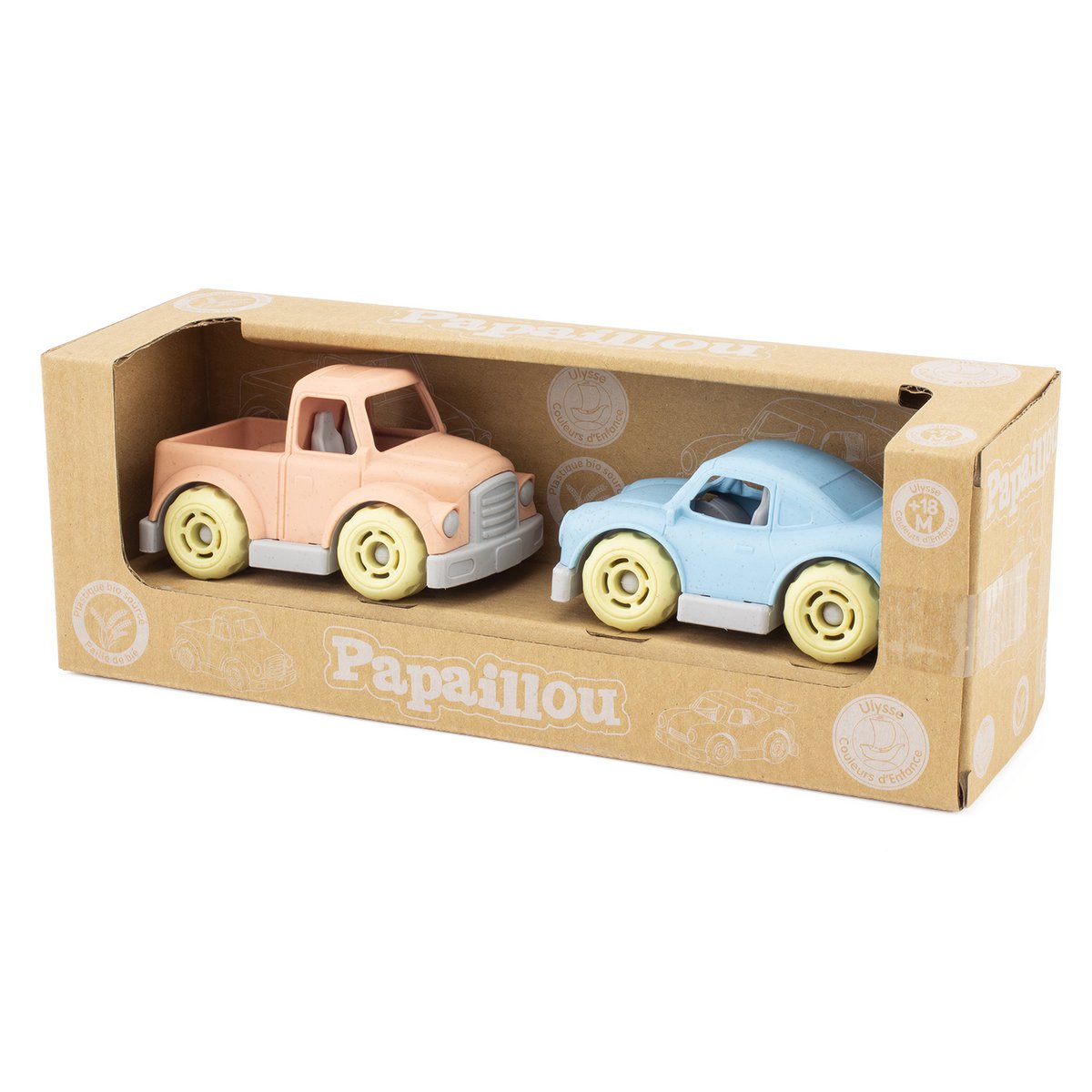 PAPAILLOU: MINI PICK-UP & MINI BOLIDE