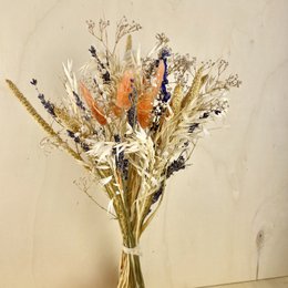 Bukiety BLOOMY Suszone kwiaty Beżowy