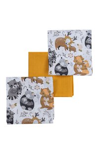 LISEK muslin diapers - 3 pcs.