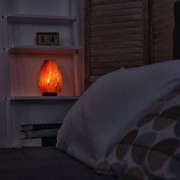 Himalaya Zout Kristallen Lamp | 2 maten om uit te kiezen