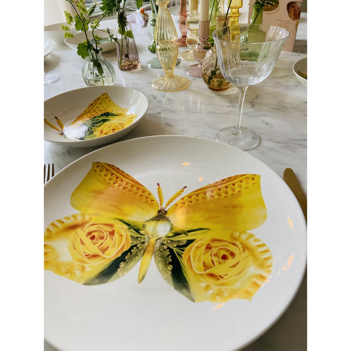 La dolce vita di una farfalla - Piatti Maxi