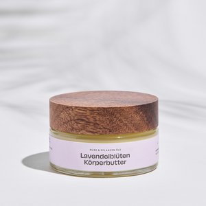 Lavendel Blüten Körperbutter