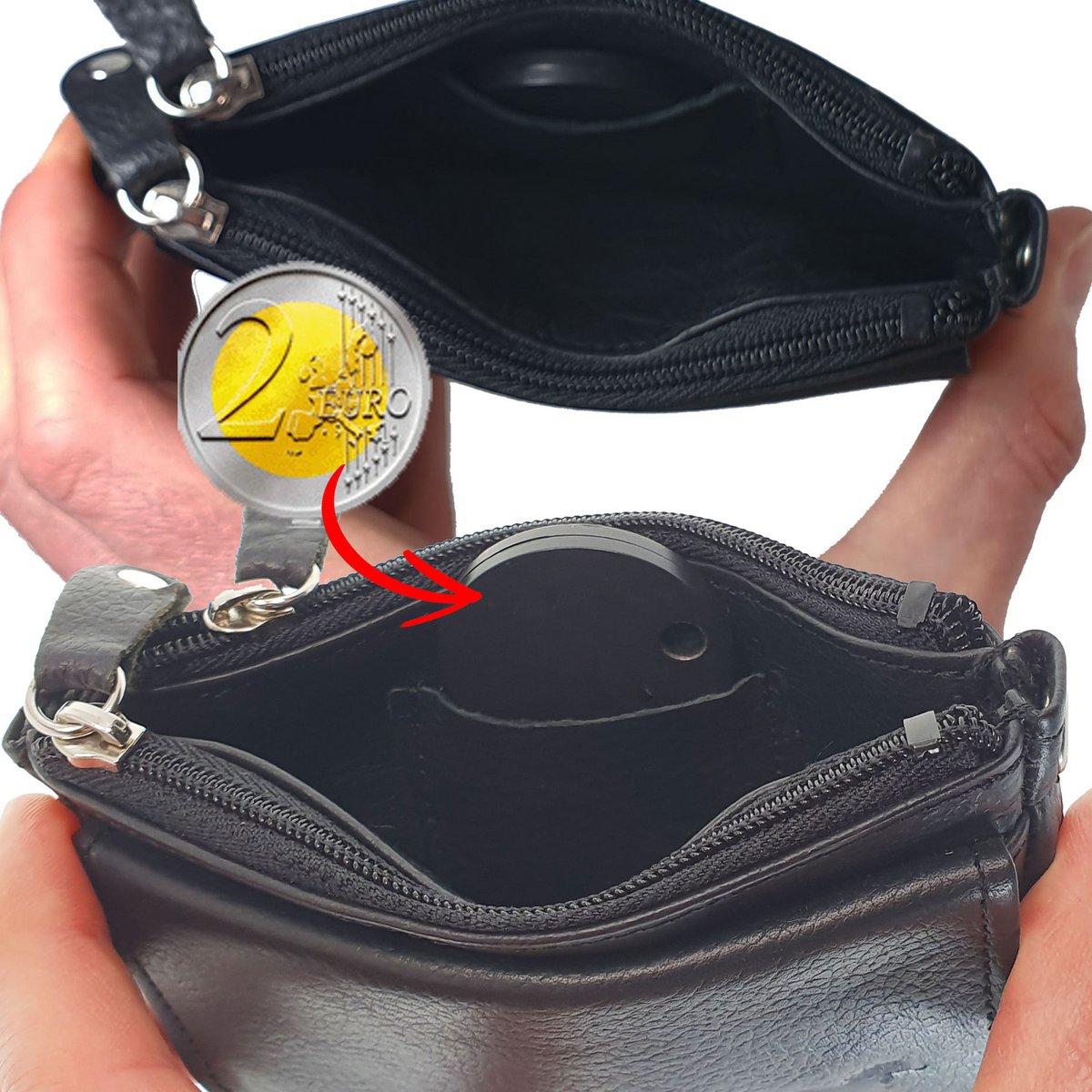 Safekeepers key pouch - key pouch with zipper - key pouch ladies - key folder - key purse - key pouch - key bag for men
