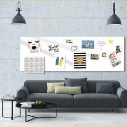Magnetisk mærketavle - 300x120cm