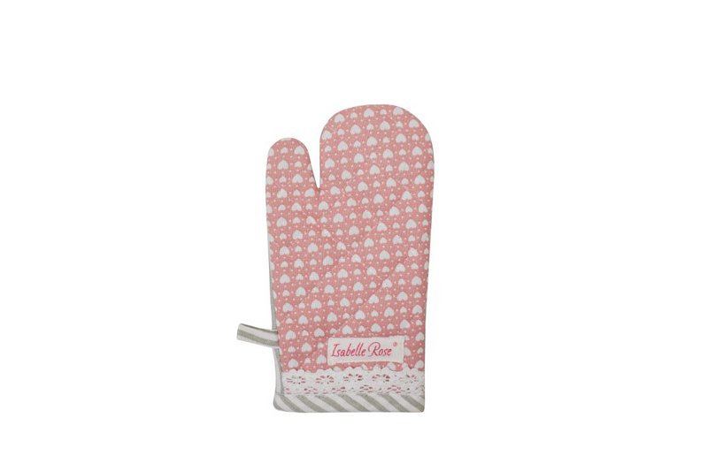 Guanto rosa per bambini LOVE 13x23 cm Isabelle Rose