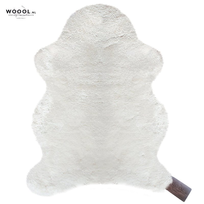 Peau de mouton WOOOL - Blanc médicinal