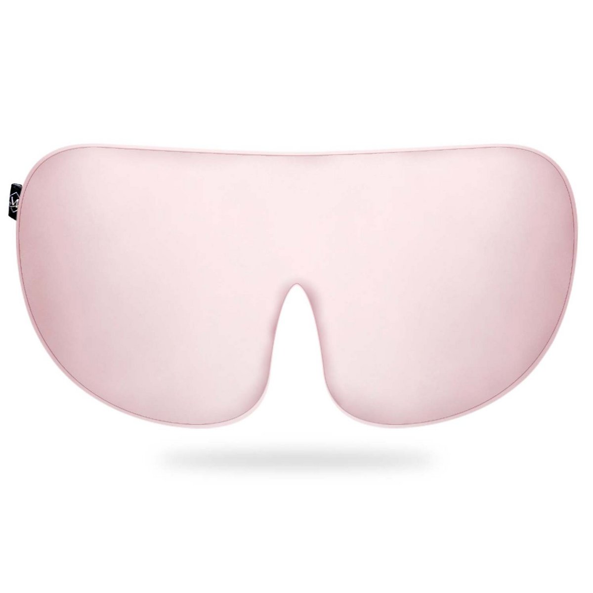 Kostbaar roze zijden slaapmasker