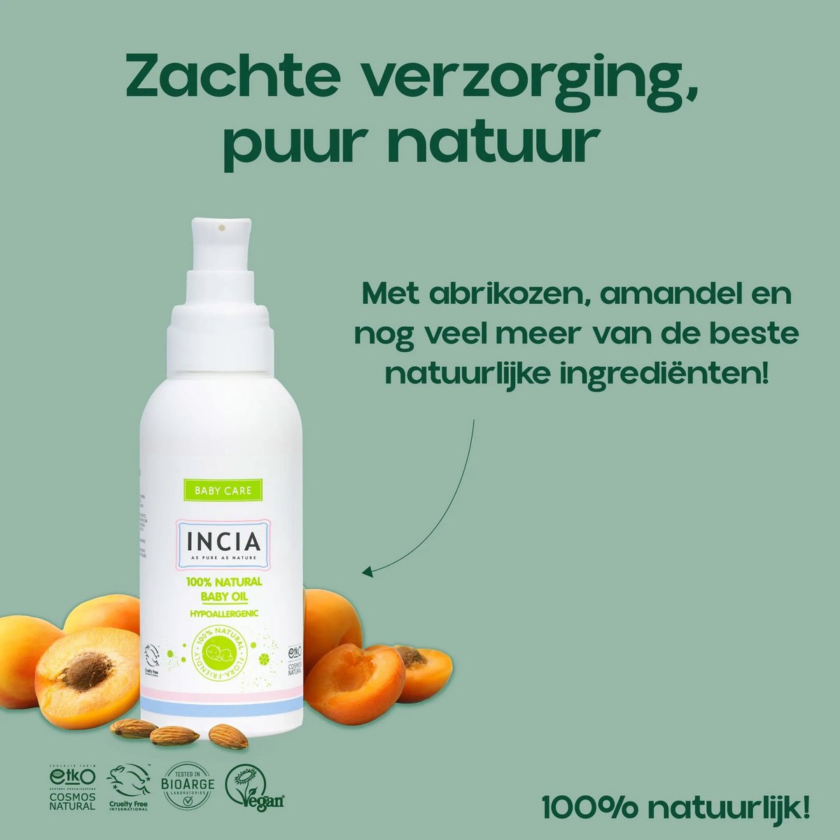INCIA Natürliches Babyöl