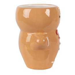 Mok Gingerbread man 300 ml Bruin Keramiek