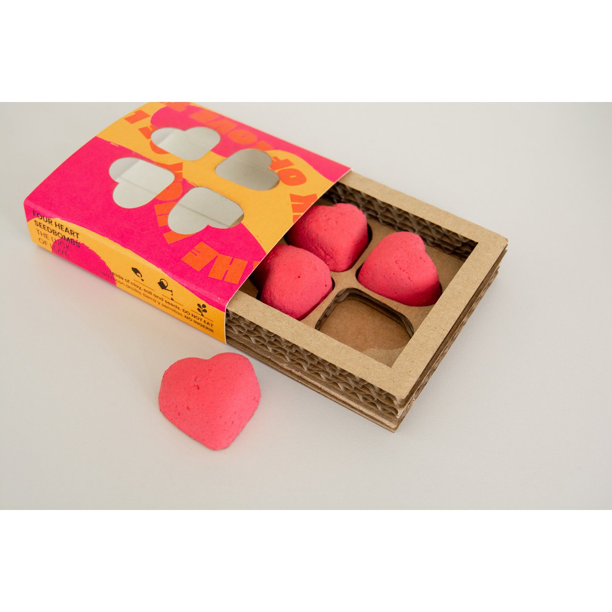 Bombas de semillas plantables - Suerte del amor