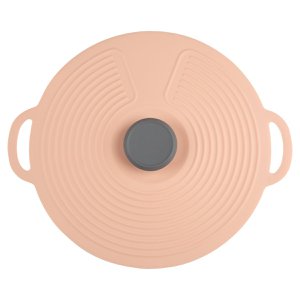 Universal silicone lid for dishes, pots and pans - 28 cm Ø
