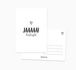 Cartolina A6 || Impegnato