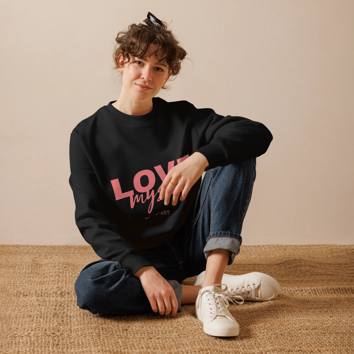 LOVE Myself Unisex øko sweatshirt