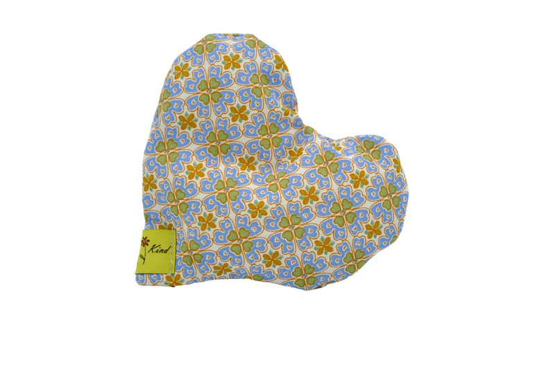Heilwolle Kissen Blumen Muster