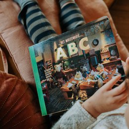 Libro infantil - ABC (holandés) - La casa del ratón