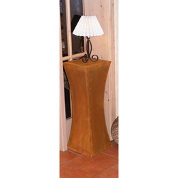 Patina dekorativ søjle "Lola" | Metal dekoration vintage søjle til have og hjem | 80 cm