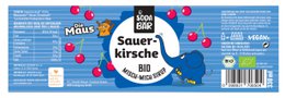 Sciroppo Mouse amarena bio > miscela fino a 4 L di bevanda, 100% biologico, 100% delizioso e 100% topo