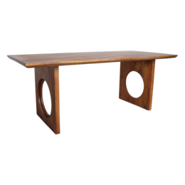 Bullnose Affaset mangotræ spisebord Loop