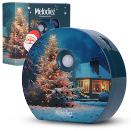 Melodiez Christmas noises with sensor - box incl. Batteries and 4 Christmas numbers and a greeting Santa