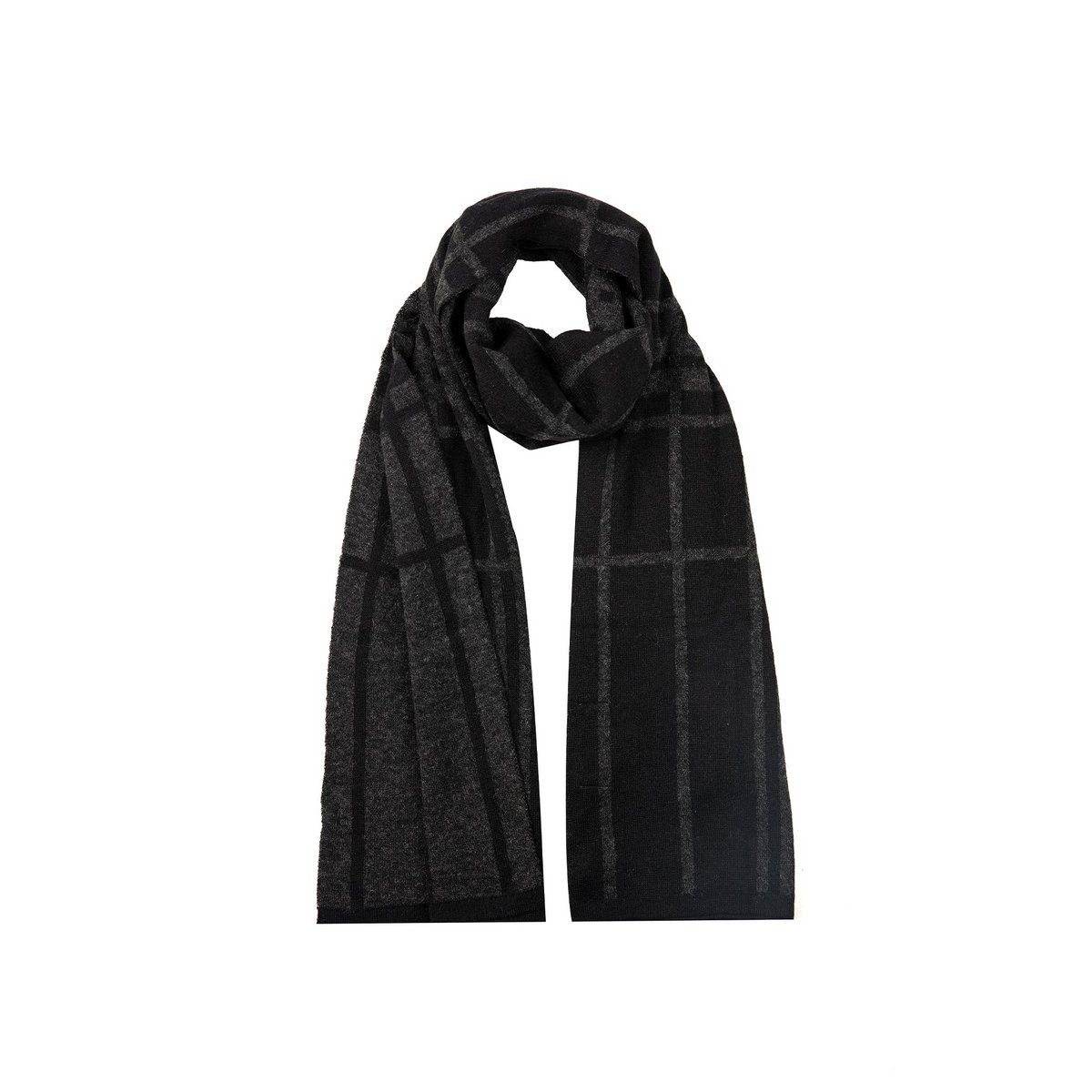 Galatia Scarf Black-Grey