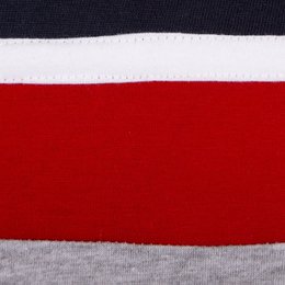Men's Pyjama Set - Long Sleeve - Navy/Grey/Red