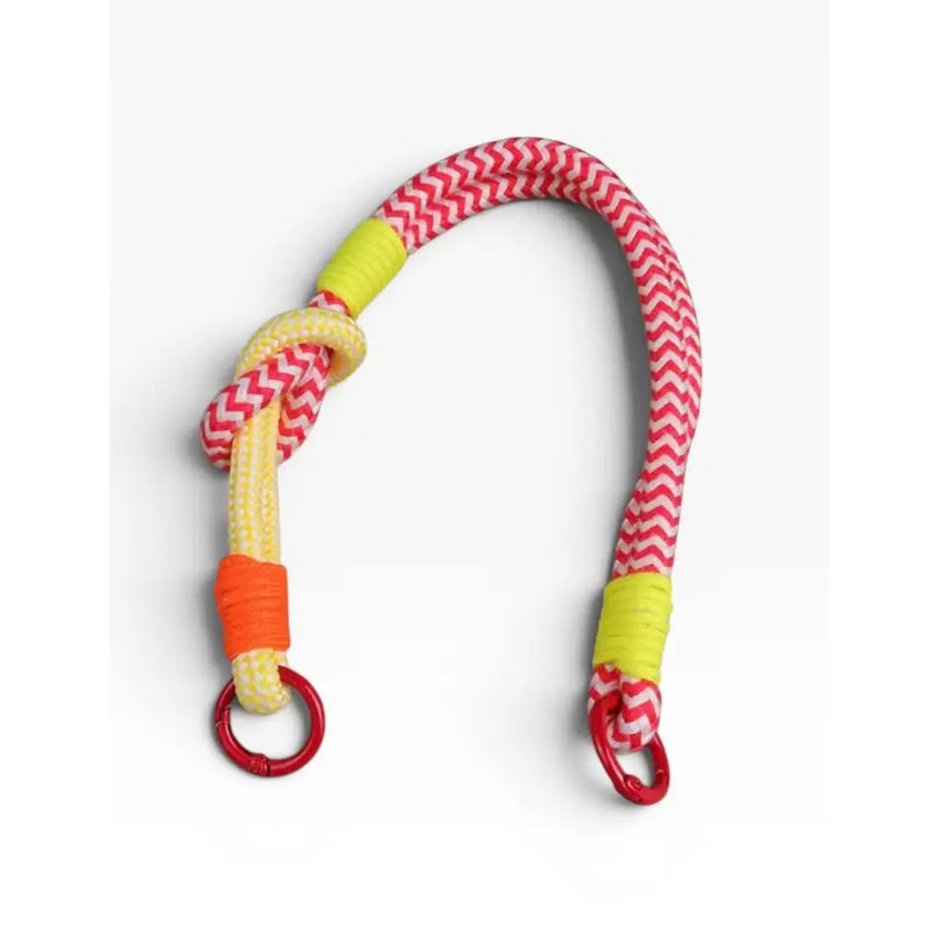 Keychain - cell phone chain 'LUJA' - red-white