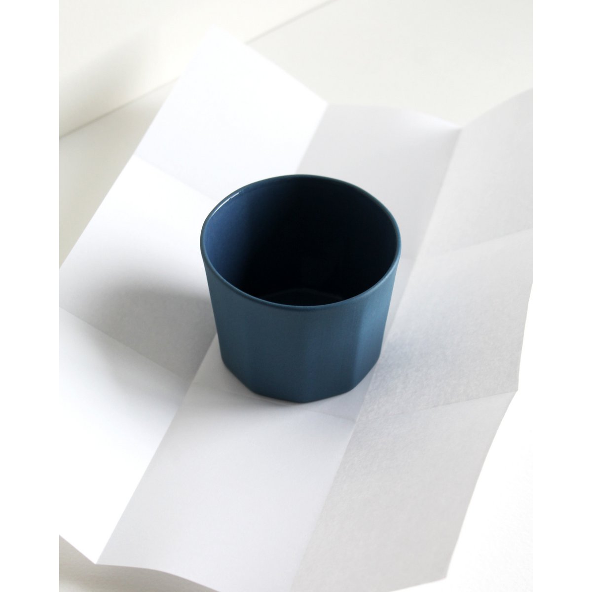 Tazza da cappuccino segmentata | blu