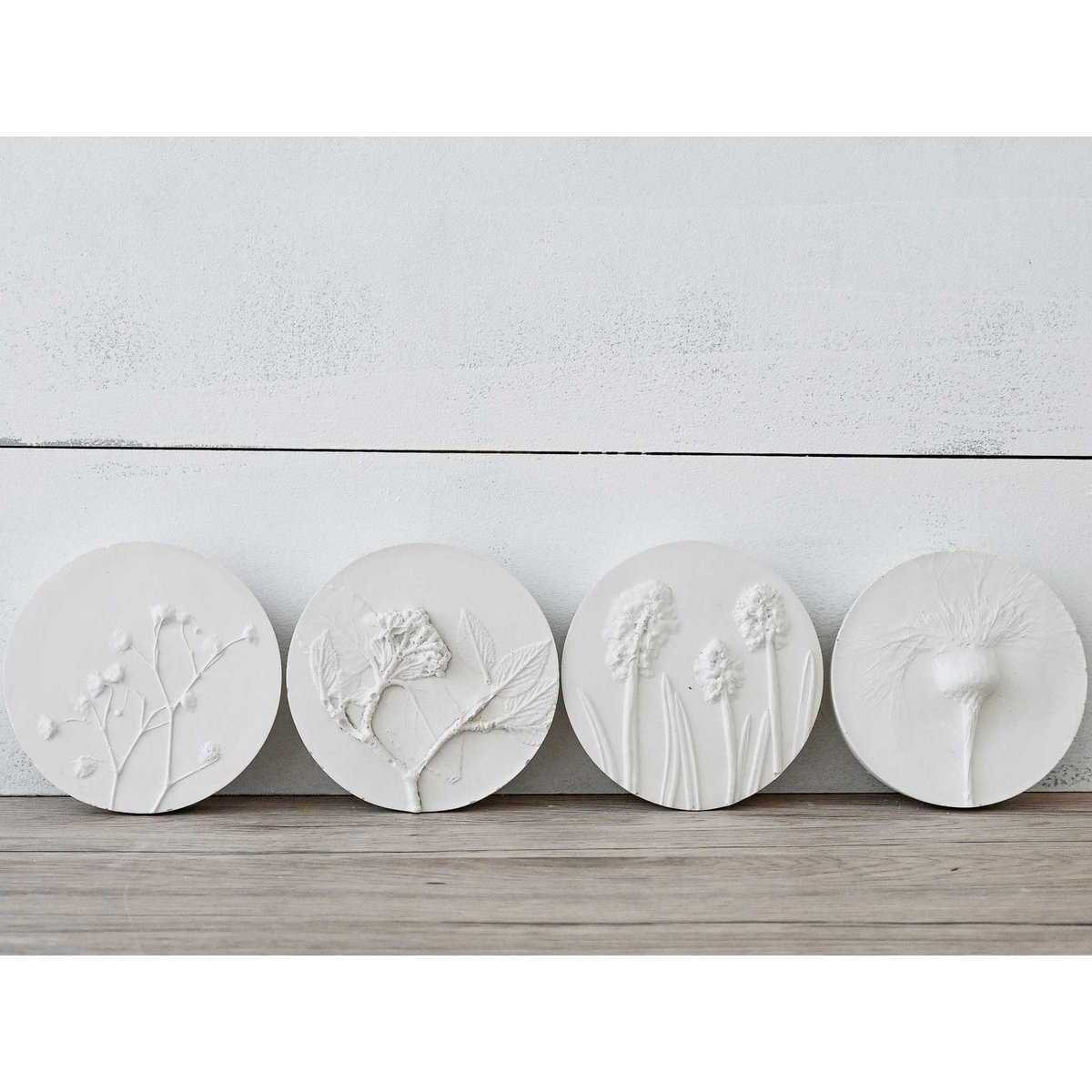 Ensemble de ressorts de 4 reliefs muraux