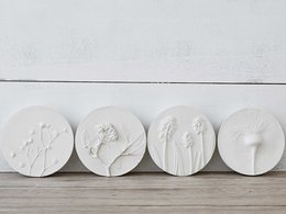 Juego de 4 resortes para pared