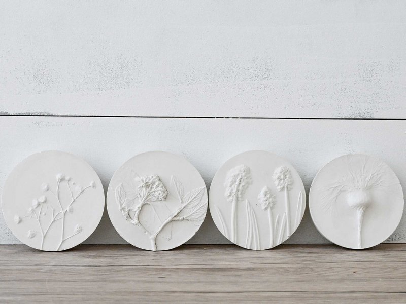 Ensemble de ressorts de 4 reliefs muraux