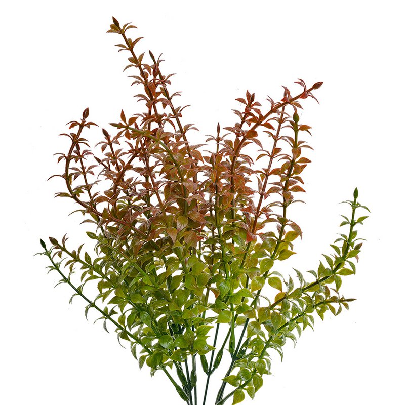 Künstliche Pflanze 40 cm grüner Kunststoff
