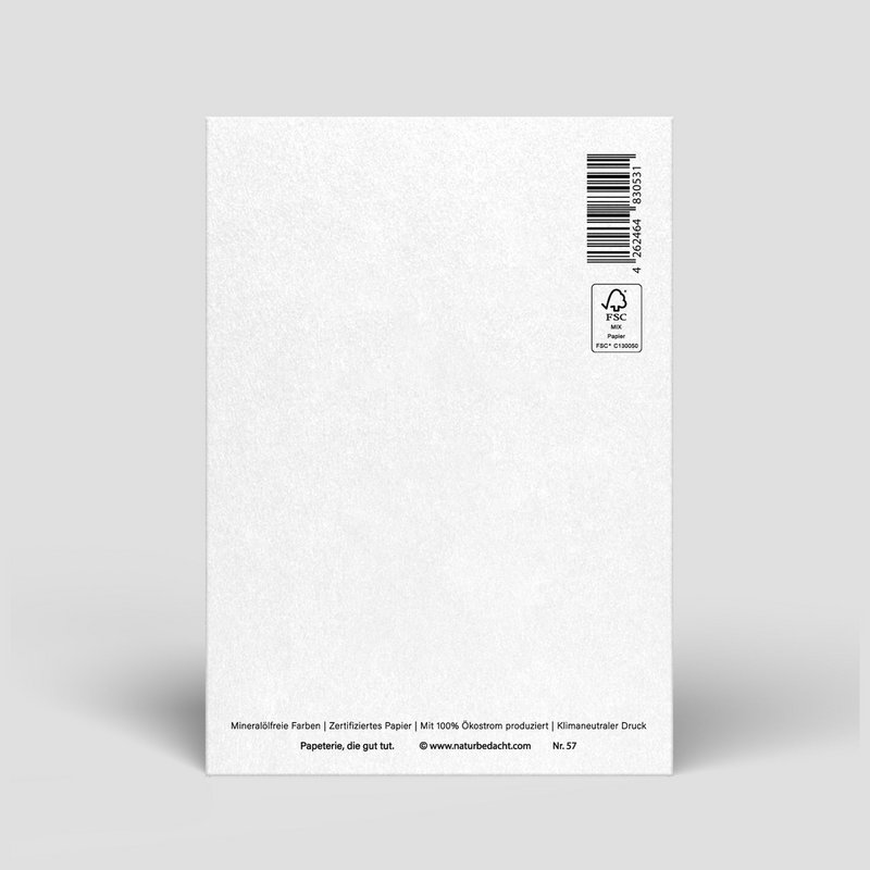 Birthday Card Dackel - Fair, Ecological e Sustainable