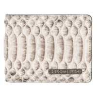 Wallet GM python leather Natural