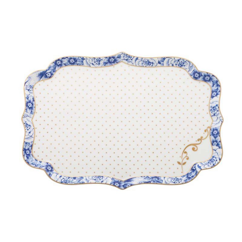 Tray Royal White 26x18cm