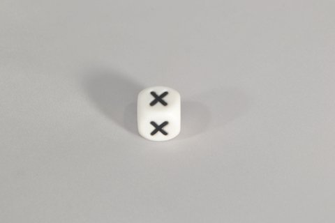 Silikonperlenbuchstabe X.