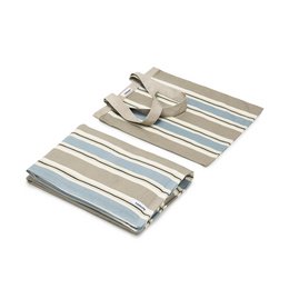 Dog Duvet W Bag Classic Striped