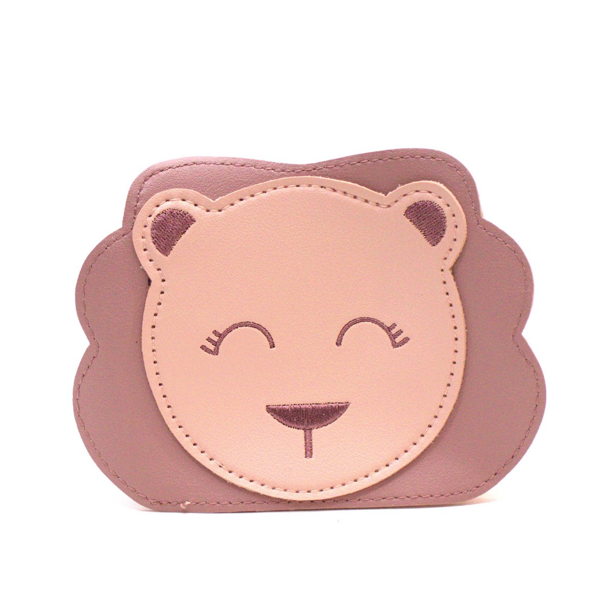 Children's shoulder bag - Meera the little lion Pink