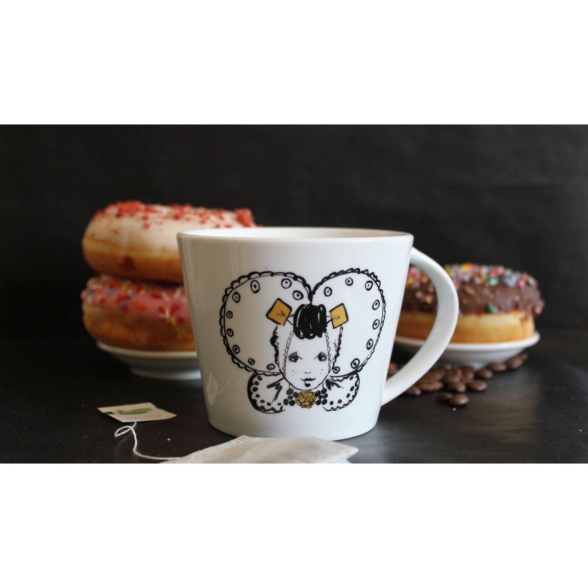 Tasse à thé 6 filles zélandaises