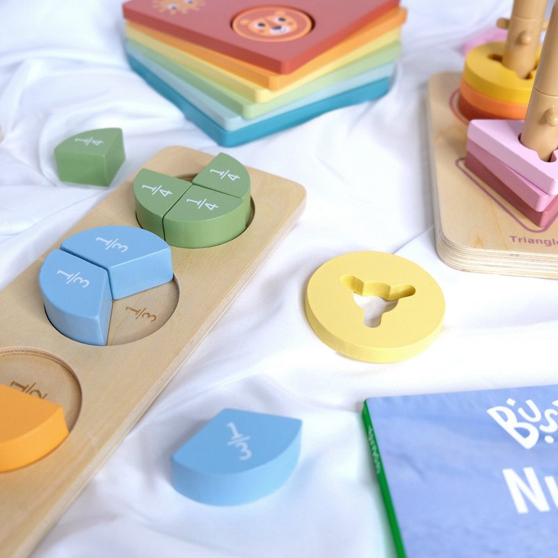 BusyKids Montessori sæt til børn i alderen 24 til 36 måneder