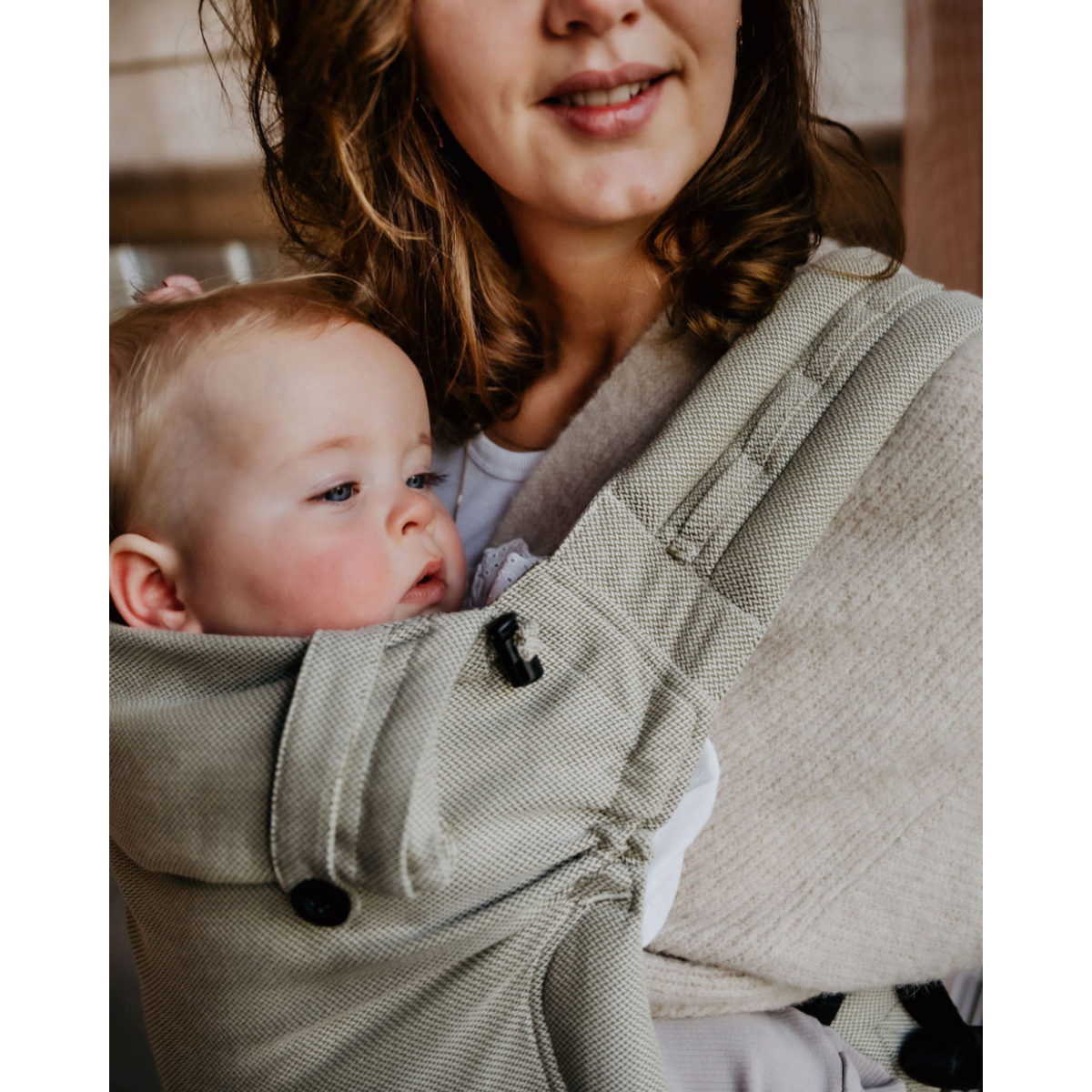 Baby Click & Go + - Olive Baby Carrier