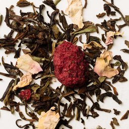 Ingen. 43: Sort te Darjeeling | rosenblomst | hindbær