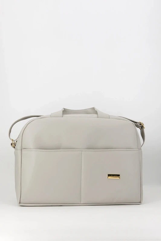 Zwykła torba ciążowa dla niemowląt, wykonana z miłością, różowa