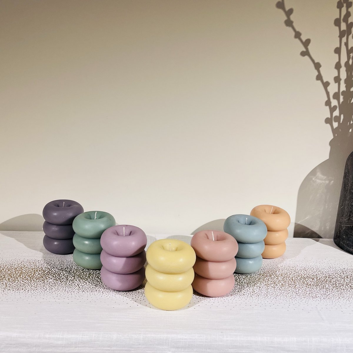 Donut stearinlys
