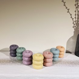 Donut stearinlys