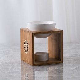 Bamboo Perfume Burner