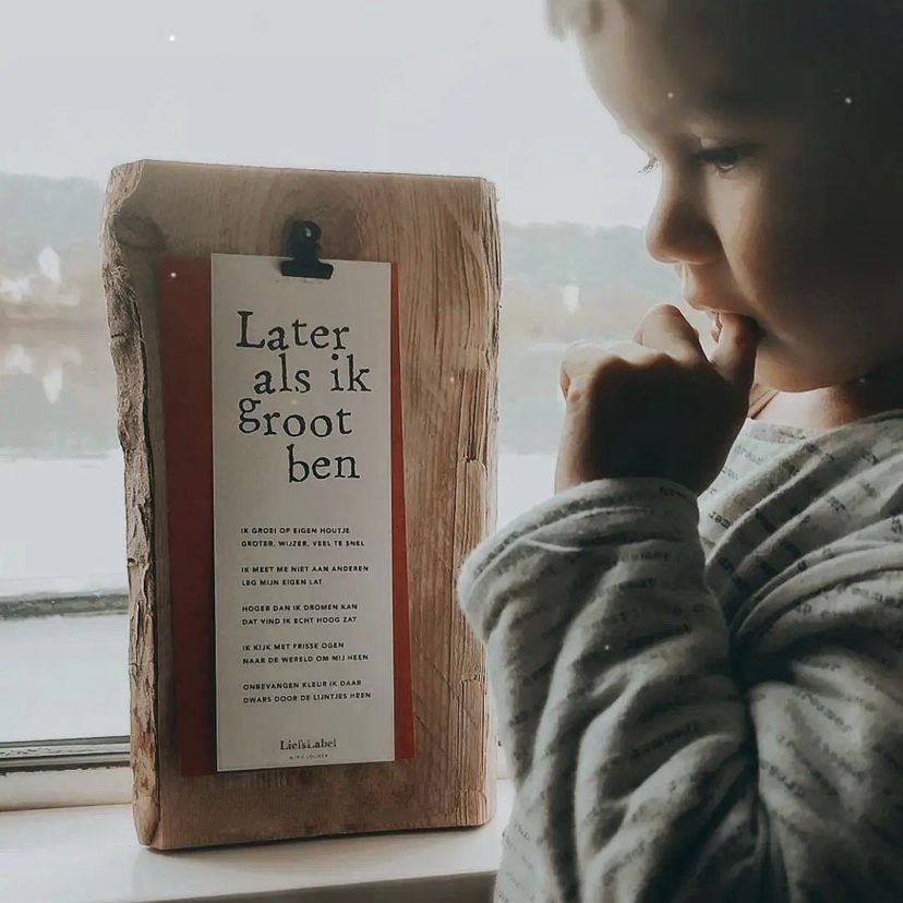 Klembord ➸ Later Als Ik Groot Ben