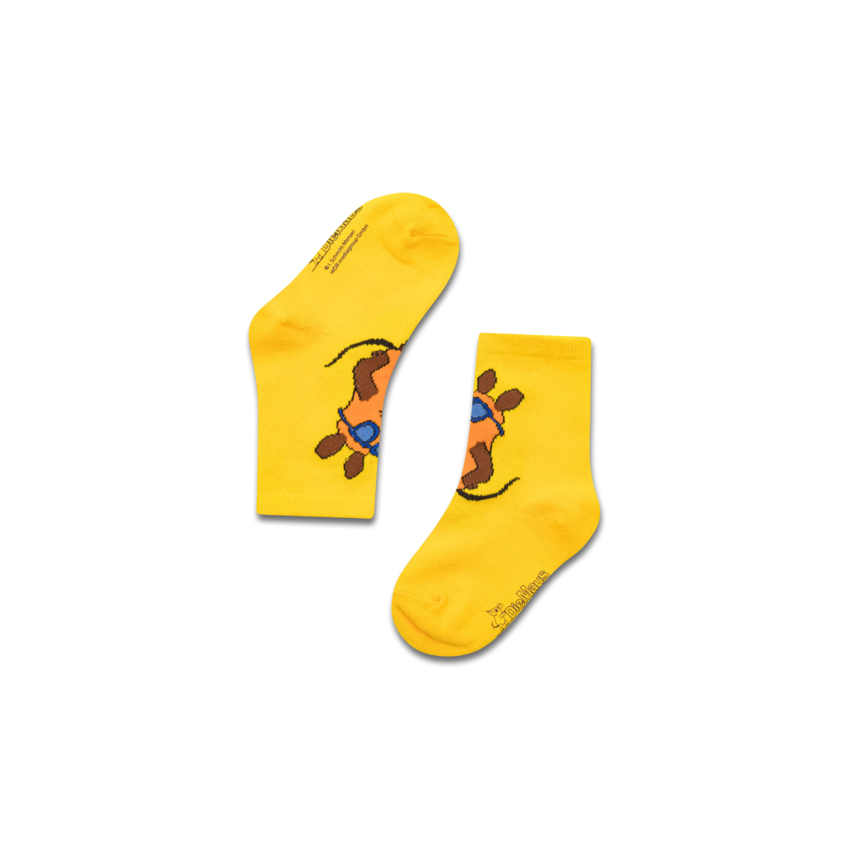 koaa – La Souris « Beachboy » – Chaussettes jaunes